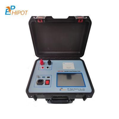 100A Contact Resistance Circuit Breaker Tester for High Voltage Switchgear