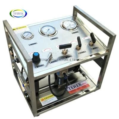 High Pressure Double-Drive Double Action Gas Drive Nitrogen Automatic Booster Pump