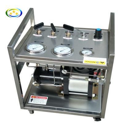 Terek Pneumatic Gas Booster Pump CO2 Gas Cylinder Filling Pump Pressure Control Bench Unit Testing Machine