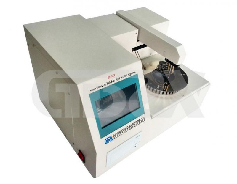 Color LCD Open Cup Flash Point Tester for petroleum