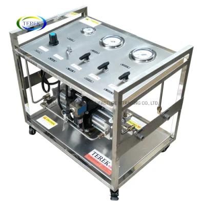 Terek Brand Pneumatic LPG Booster Pump Filling Bench