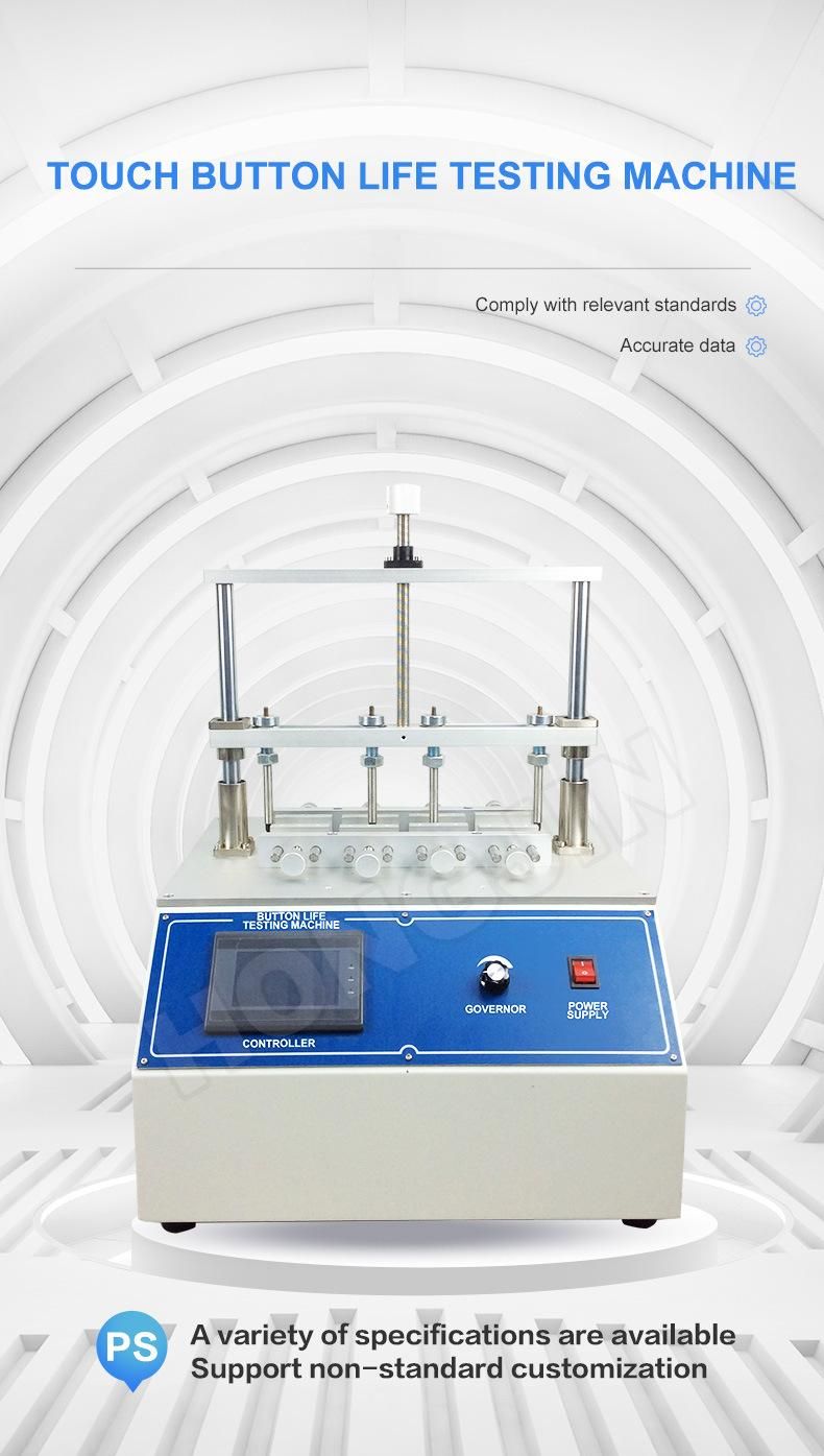 Hj-3 Switch Keypad Life Tester/Automatic Multi-Position Keyboard Keypad Life Machine/Button Life Testing Machine