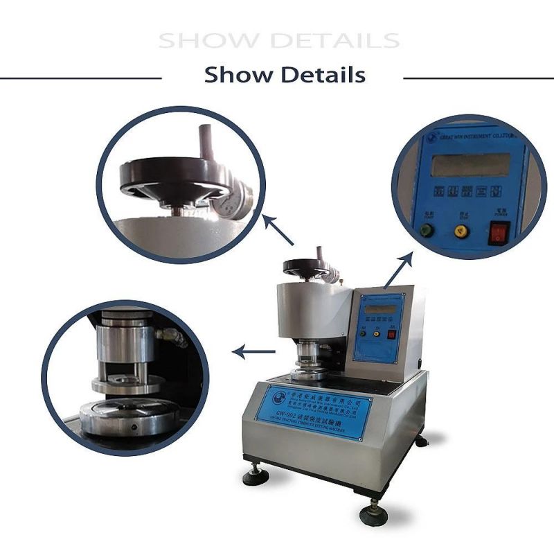 JIS-P8112 L1018 Automatic Leather Bursting Strength Testing Equipment (GW-002)