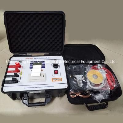 Gdhl-200 High-Voltage Circuit Breaker Contact Resistance Tester