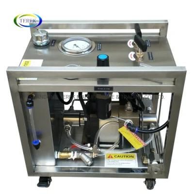 Pneumatic Pump High Pressure Chemical Injection System Hydro Test Pump Testing Bench