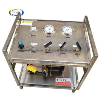 Terek Brand Best Price 300- 800 Bar Output High Pressure Gas Booster Unit for Filling Gas Cylinder