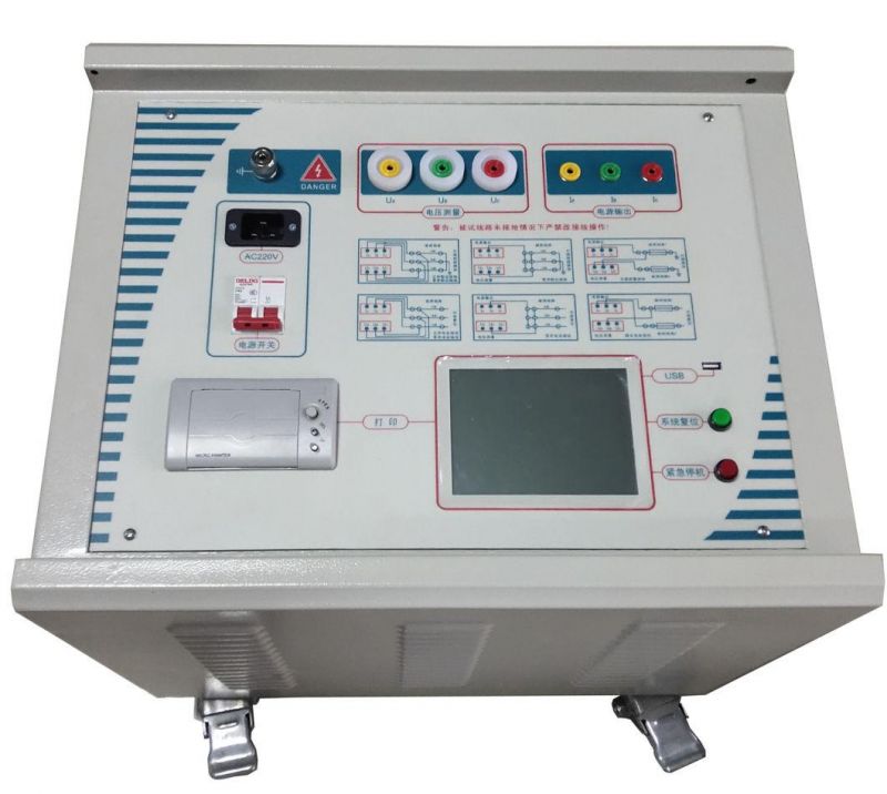 Integrated Different Frequency Transmission Line Parameters Test System Power Line Tester