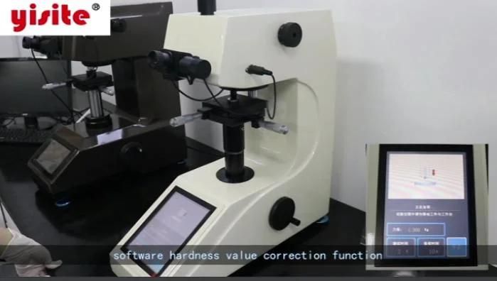 High Quality Cheap Price Test Force 1000kgf Touch Screen Automatic Turret Digital Display Microhardness Tester