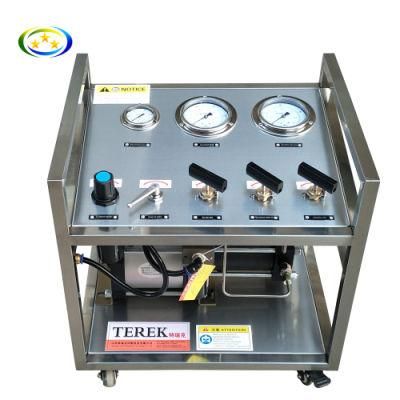 Pneumatic 320 Bar High Pressure Oxygen Booster Pump System