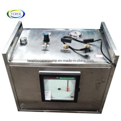 Pneumatic Hydraulic Pressure Test Stand for Wellhead with Mechanical Pressure Recorder Machine Pressure Pump