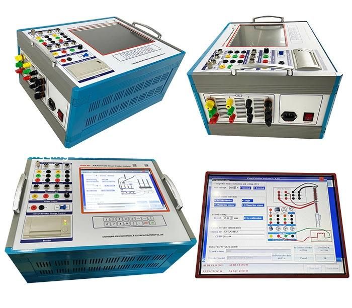 LV/Mv/Hv Circuit Breaker Dynamic Mechanical CB Analyzer, Circuit Breaker Time Trip Velocity Analyzer