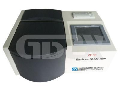 Microcomputer Controlled LCD Display Transformer Oil Acid Tester