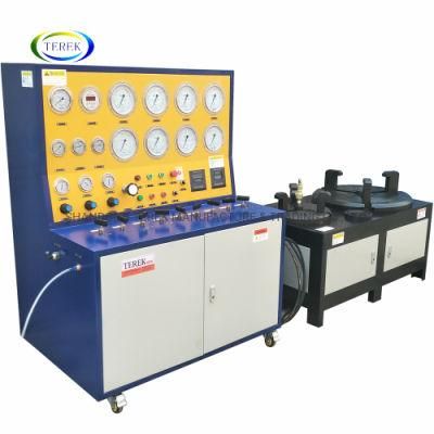 Terek Brand Best Price High Efficiency DN400 Max 500 Bar Pressure Screw and Flange Relief Valve Test Bench