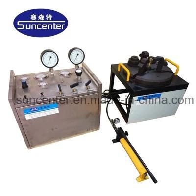 Suncenter Water Hydraulic Pneumatic Safety Valve Pressure Test Stand