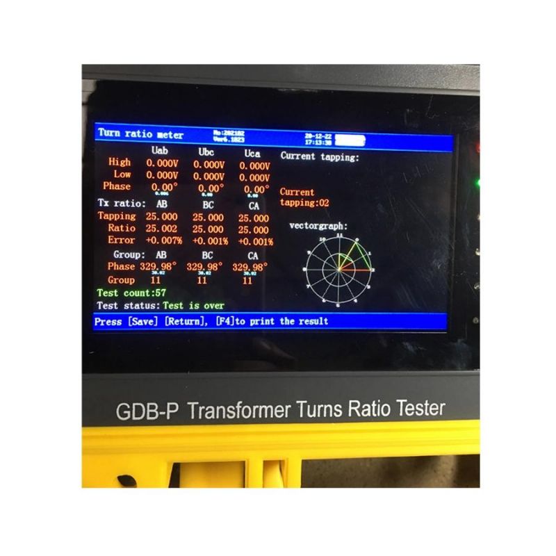 GDB-P Auto Transformer Turns Ratio Tester/Turns Ratio Test Set