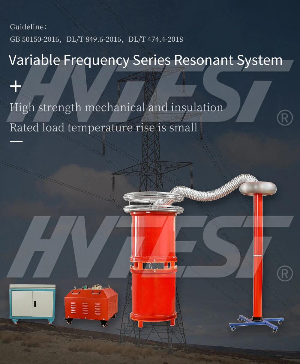 Htxz-108kVA/108kv China Factory OEM AC Series Variable Frequency Cable Resonant Tester Hipot Resonant Test System for Substation Electrical Equipment