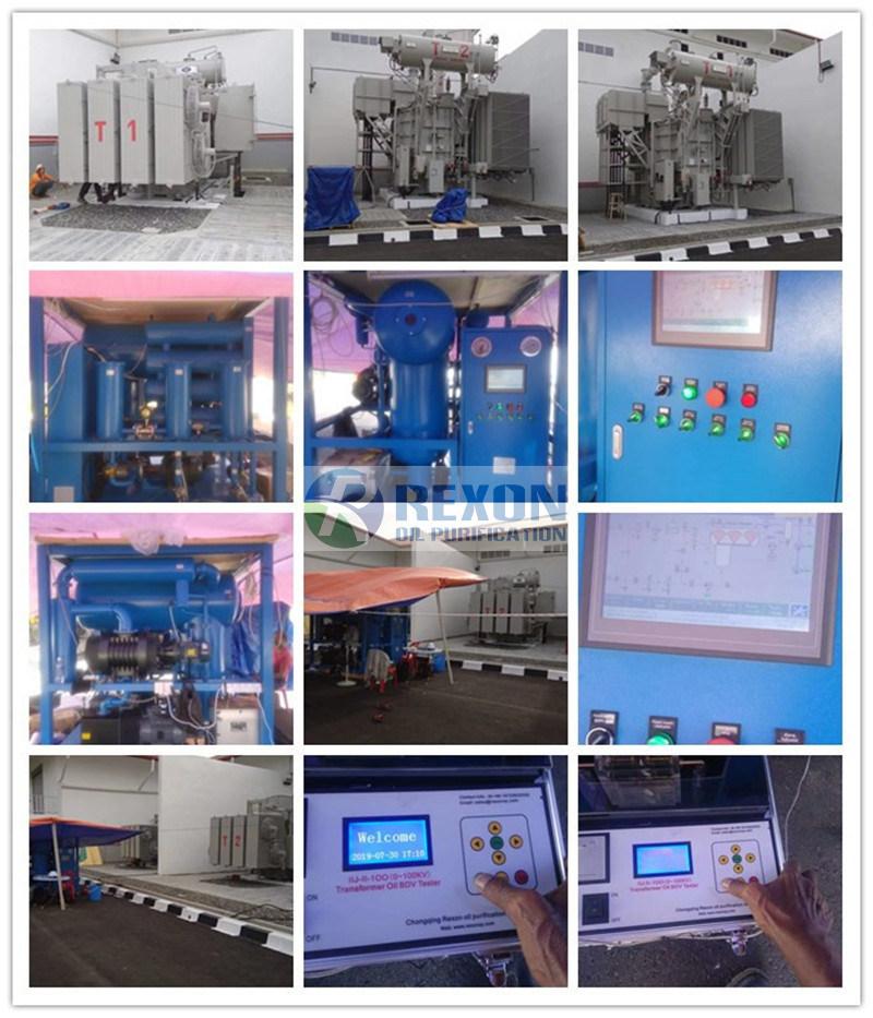 Fully Automatic Insulating Oil Tester Breakdown Voltage Tester 100kv