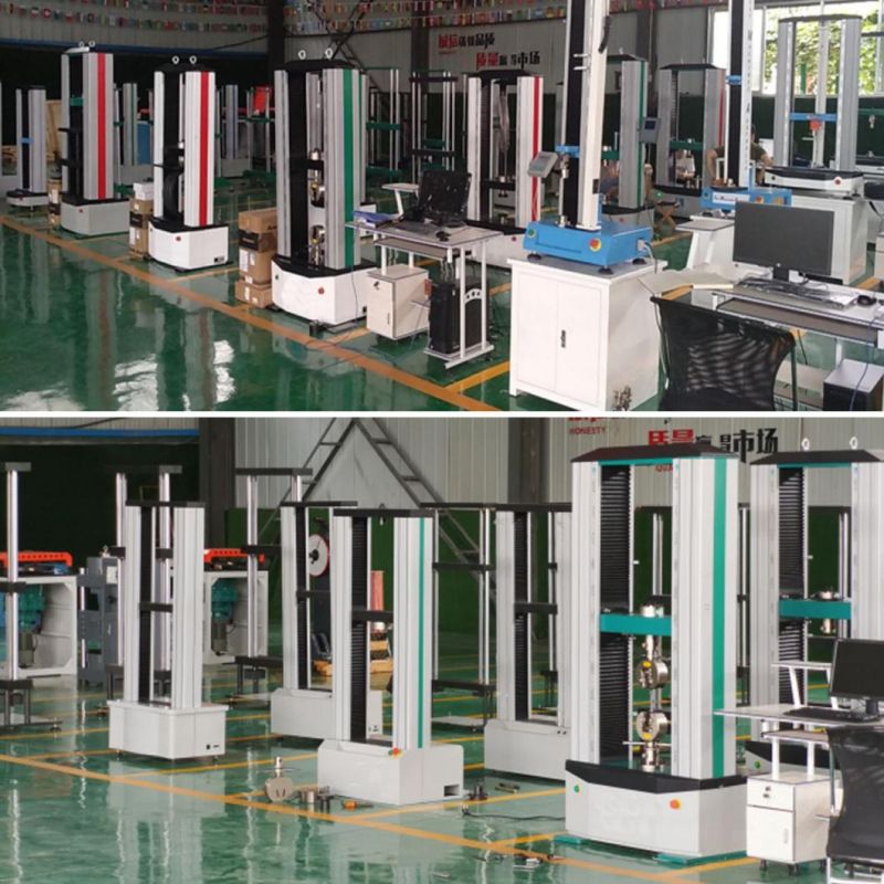 Servo Motor Control Single Column Computerized Bending Testing Machine