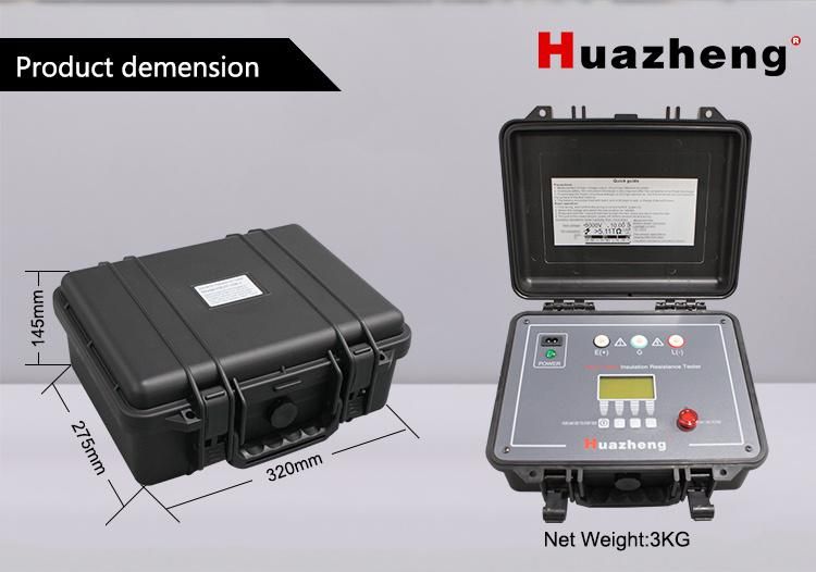 Electrical Insulation Resistance Measurement Digital High Voltage 10kv Megohm Meter