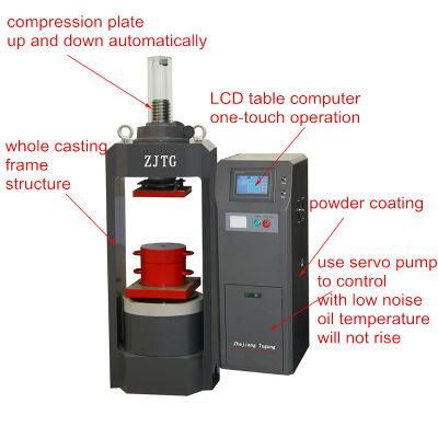 Hot Sale New 2000kn Fully Automatic Servo Compression Testing Machine