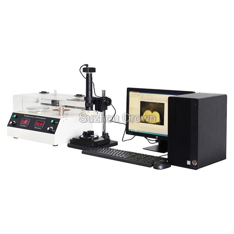 Terminal Crimp Cross Section Analyzer Equipment Cross Sectioning Analysis System