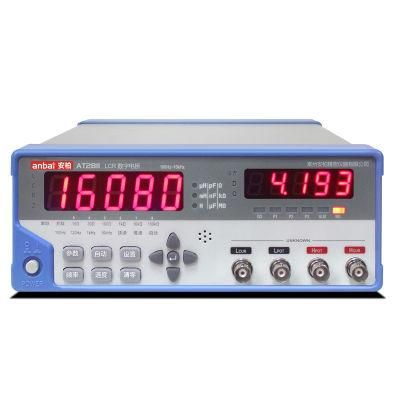 Digital Lcr Meter Tester At2811 Lcr Digital Bridge LED Display Easy to Operate Has Built-in Comparator Function