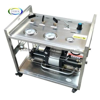 Terek High Pressure Gas Booster Pump System for Gas Cylinder Transfer and Refilling