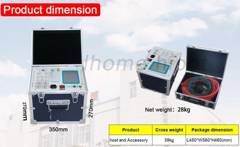 Transformer Loss Tangent Tan Delta Test Set 10kv 12kv Automatic Tan Delta and Capacitance Anti-Interference Dielectric Loss Dissipation Power Factor Tester