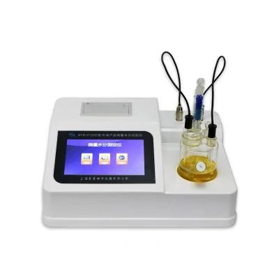 Coulometric Karl Fischer Titrator for Determination of Water in Petroleum Products,Lubricating Oils and Additives by Karl Fischer Titration