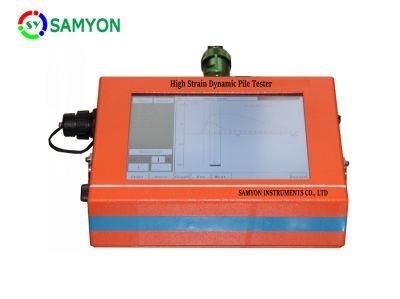 ASTM Standard High Strain Dynamic Pile Tester for Deep Foundation Testing