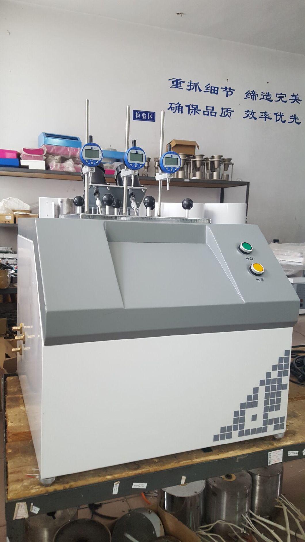 ERW-300ub Is075 (E) Is0306 (E) Plastic Softening Temperature Point Testing Machine Thermal Deformation and Vicat Softening Point Tester with Sample Rack Lifting