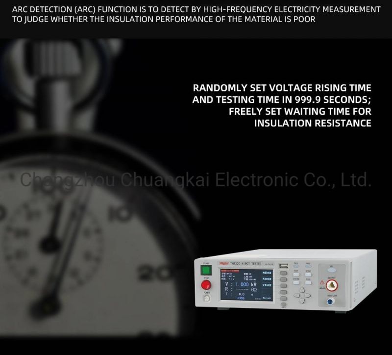 Th9310 AC/DC Hipot Tester Insulation Resistance Meter 1mohm-9999mohm