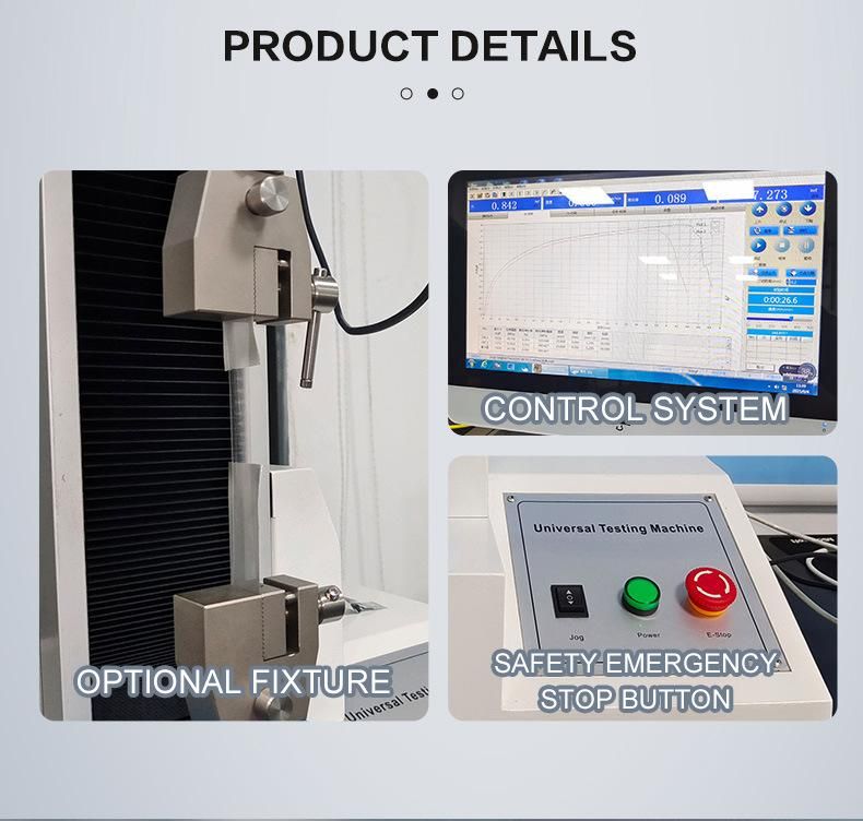 Rubber Electronic Tensile Pressure Testing Machine Tensile Strength Testing Machine