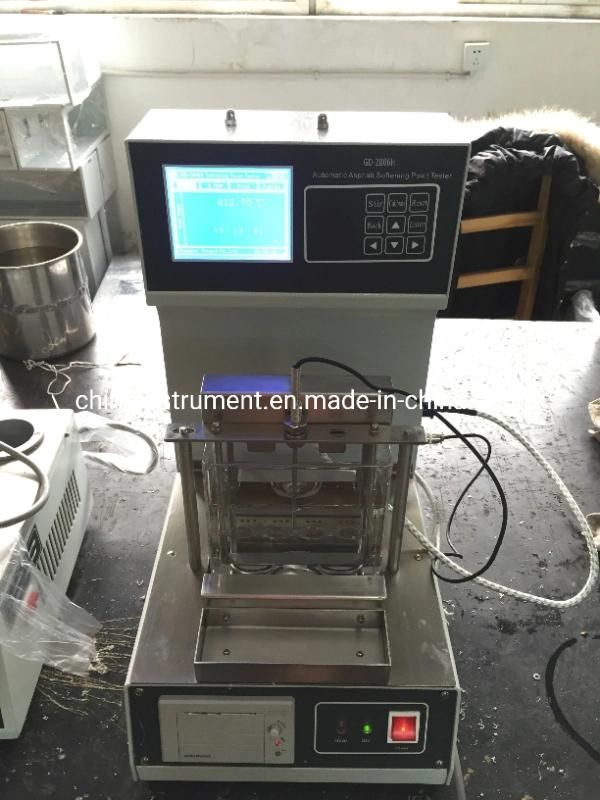 Auto Ring and Ball Apparatus / Softening Point Tester for Softening Point of Asphalts and Pitches