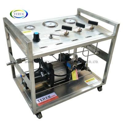 Pneumatic Nitrogen Oxygen Helium Hydrogen N2o CO2 LPG Npg Gas Pressure Booster Pump for Sales