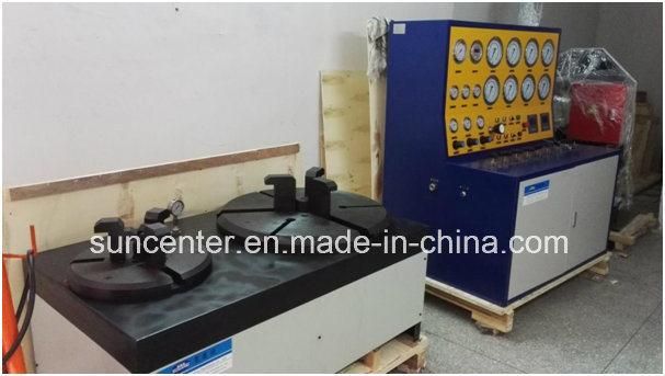 Suncenter 1bar-5000 Bar Pressure Test Bench for Safety Ball Relief Valve