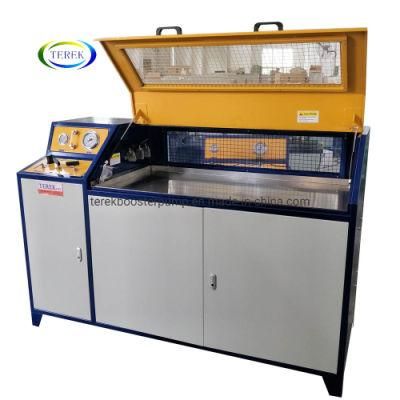 Terek Water Hydraulic Test Bench for Plastic Pipe, Fire Pipe, Extinguisher Hydrostatic Pressure Testing