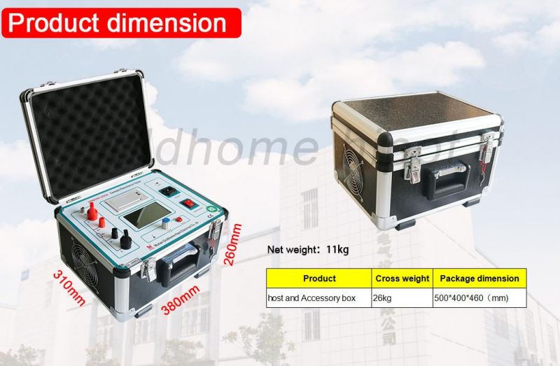 Hmdq Goldhome Hipot 100A 200A Loop Contact Resistance Tester Price