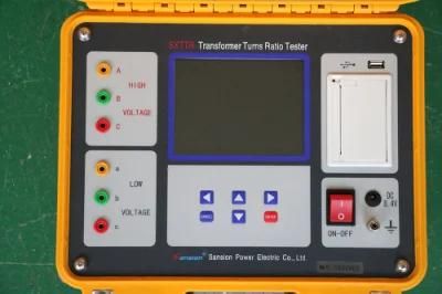 Factory Direct Phase Angle Measurement Three Phase Transformer Turns Ratio Test Equipment TTR Tester