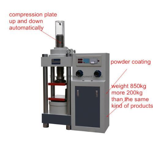 Stye-3000b Digital Display Hydraulic Compression Testing Machine (CTM)
