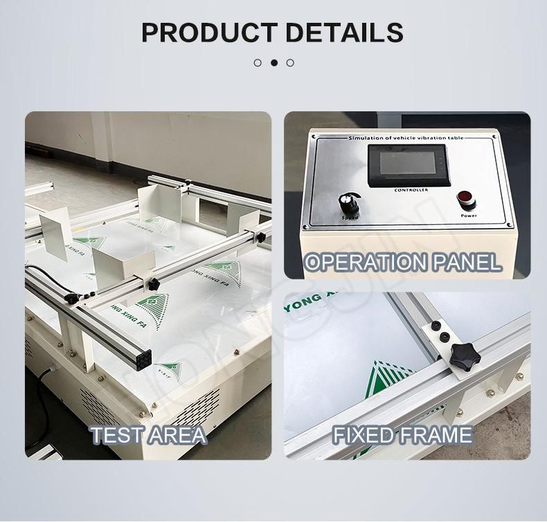 Ista Transportation Simulation Corrugated Box Vibration Testing Machine