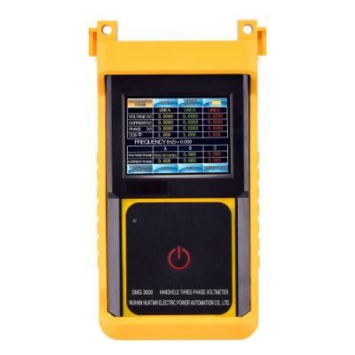 Smg3000 Portable 3 Phase Multifunction Digital Flexible Graphic Power Quality Tester
