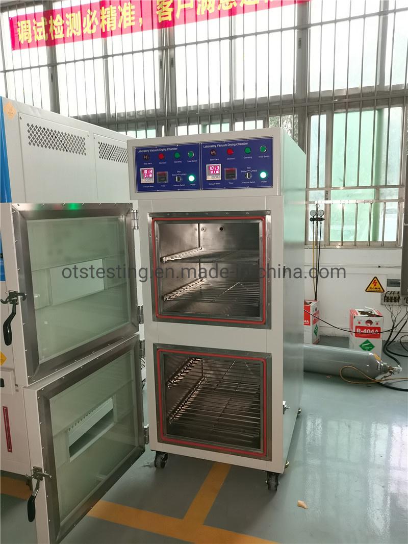 Two Layers Lab Drying Oven Vacuum Chamber