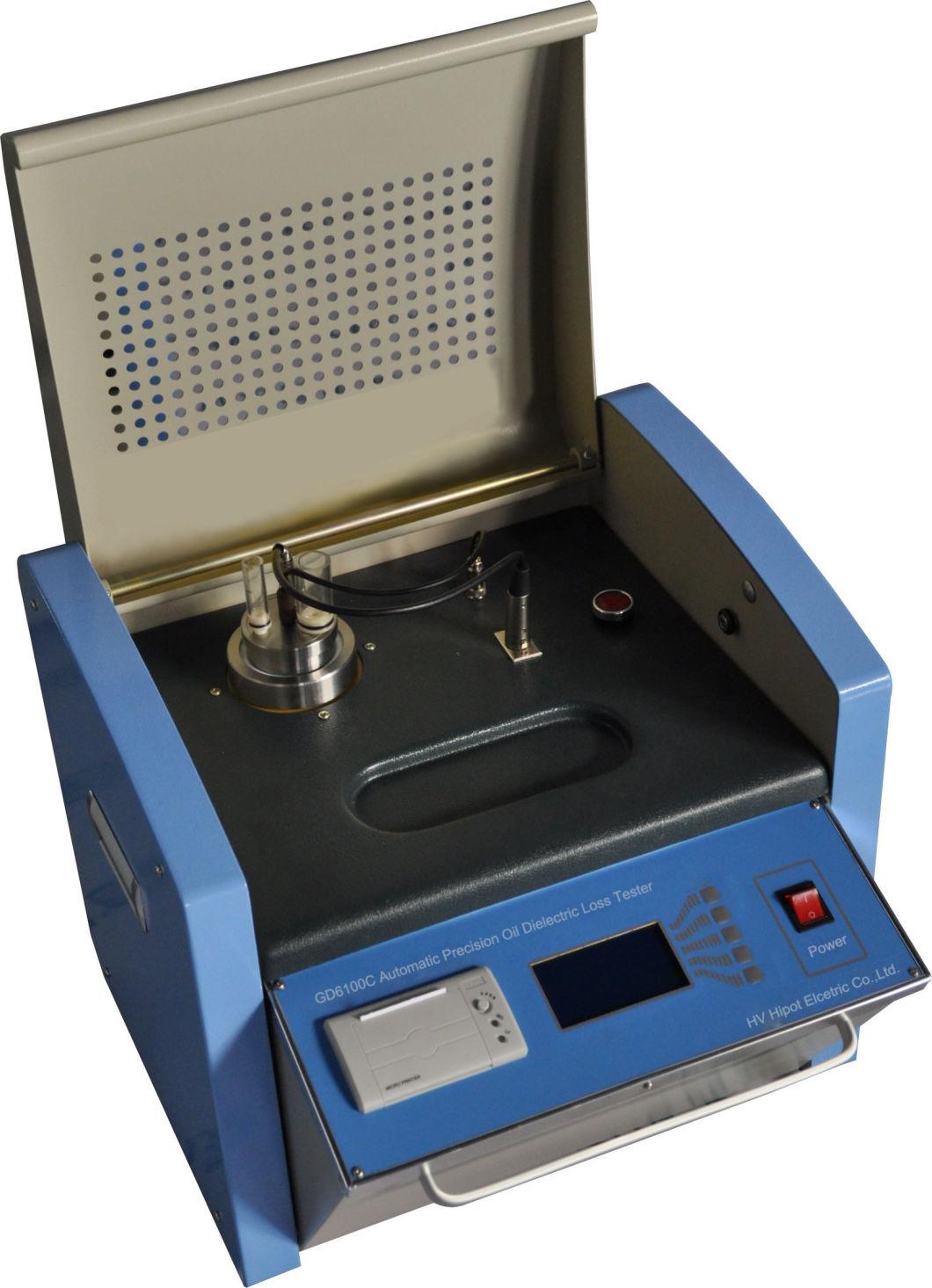 GD6100C  High precision Oil Dissipation Tan Delta Tester with factory price