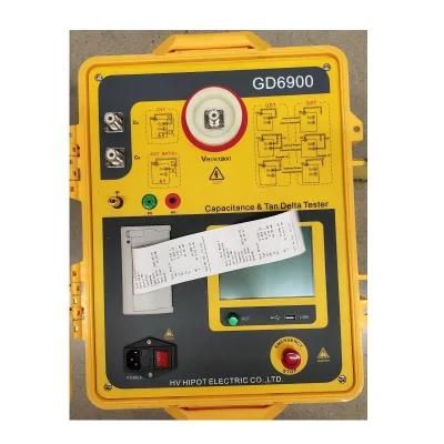 GD6900 Transformer Tan delta Capacitance and Dissipation Factor Tester