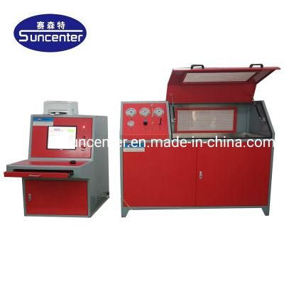 Suncenter Brand Computer Control Hydraulic Testing Machine Pneumatic Hydrostatic Burst Test Bench for Hose/Pipe/Tube