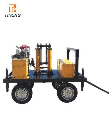 Drag Type CPT Machine Hydraulic Static Cone Penetrometer 15t and 20t