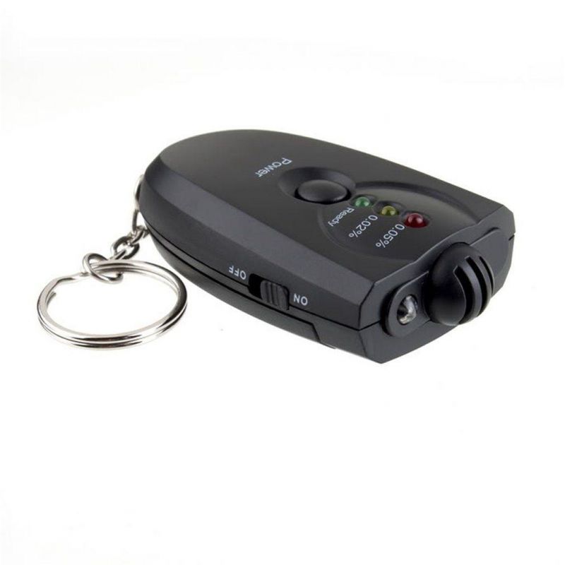 Newest Keychain LED Alcohol Tester