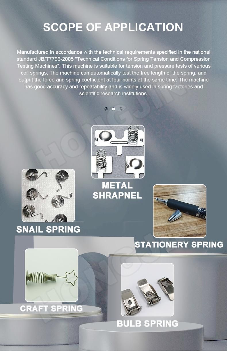 Spring Tension and Compression Testing Machine