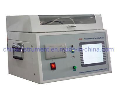 Insulating Oil Tangent Delta Test Equipment Dielectric Loss Resistivity Tester